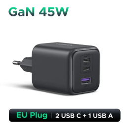 UGREEN 45 Вт GaN Зарядное устройство PD3.0 PPS QC3.0 Для Samsung S25 S24 Ultra iPhone 17 16 15 Pro Max iPad Xiaomi Tablet USB C