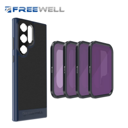Чехол для телефона Freewell Basic Kit с креплением F и 4-пакетом ND-фильтров, совместимый с Samsung Galaxy S23/S24 Ultra