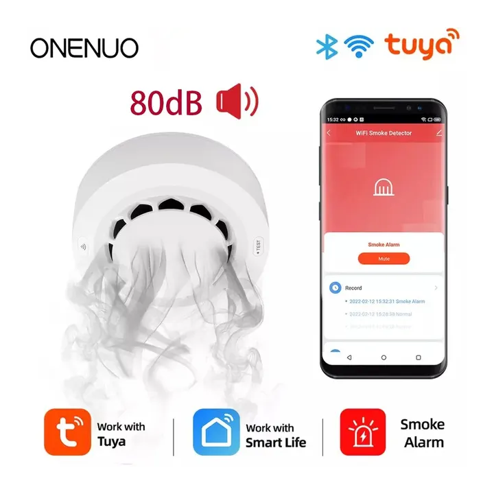 Детектор дыма ONENUO Tuya 228WT