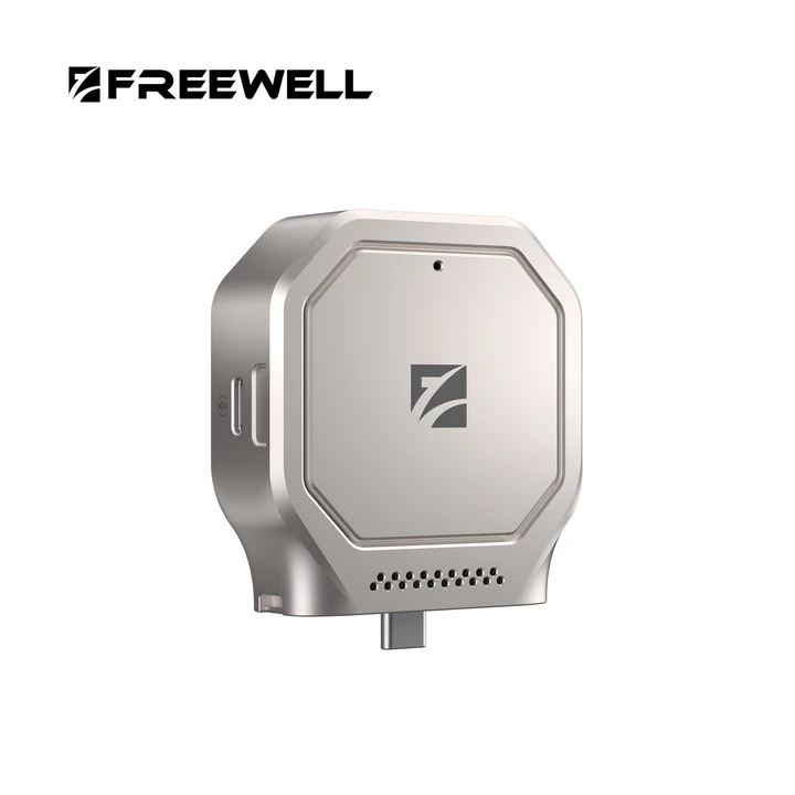 Внешний SSD-концентратор Freewell M.2 2230 NVMe для iPhone 15 Pro и выше, USB-C 10 Гбит/с, запись ProRes, активное охлаждение и