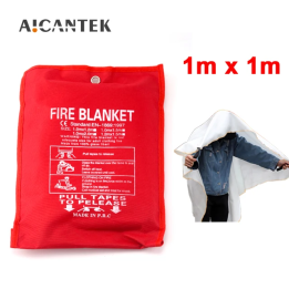 AICANTEK Пожарное одеяло из стекловолокна 1x1 м