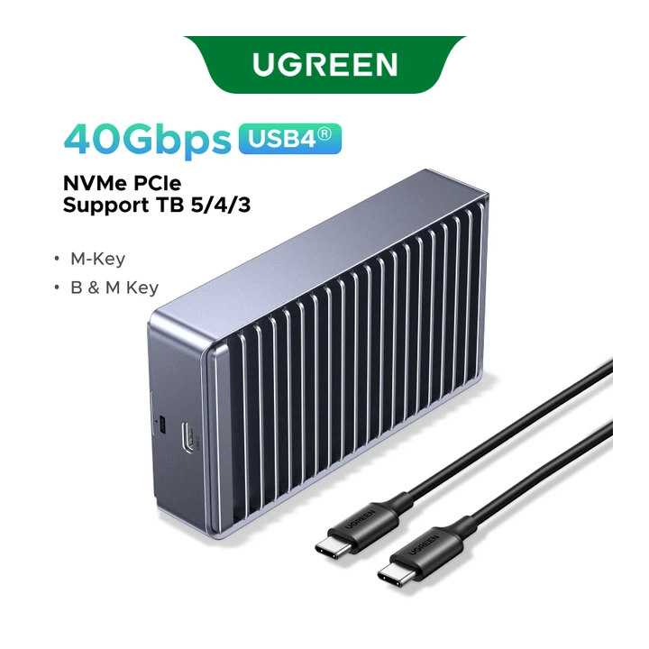 Корпус для SSD UGREEN USB4 NVMe
