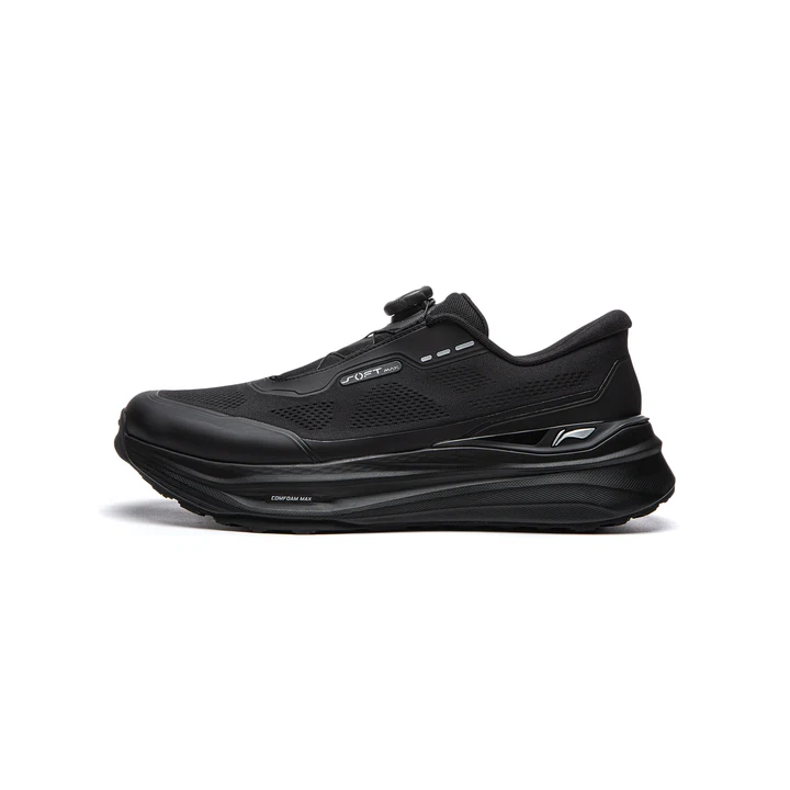 Обувь Li-Ning унисекс SOFT GO MAX 3 для повседневной носки COMFOAM MAX, дышащая, с устойчивой поддержкой, повседневная обувь Li