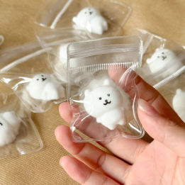 Мини медведь-сквиш Нагано  MINISO