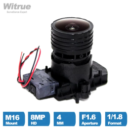 Witrue 4K HD 8MP объектив для видеонаблюдения 4 мм