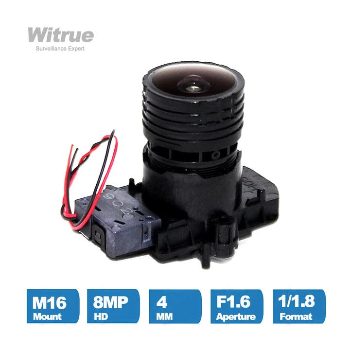 Witrue 4K HD 8MP объектив для видеонаблюдения 4 мм
