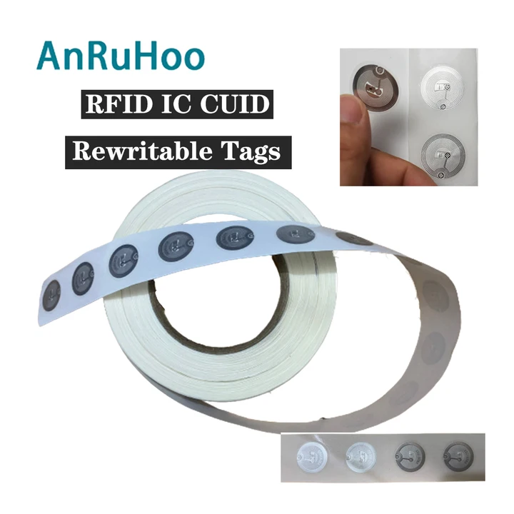10/20/50 шт., перезаписываемые RFID смарт-чипы, 13,56 МГц