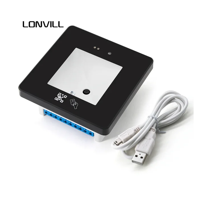 LONVILL RFID Smart 2D код сканер  TCP IP Wiegand NFC