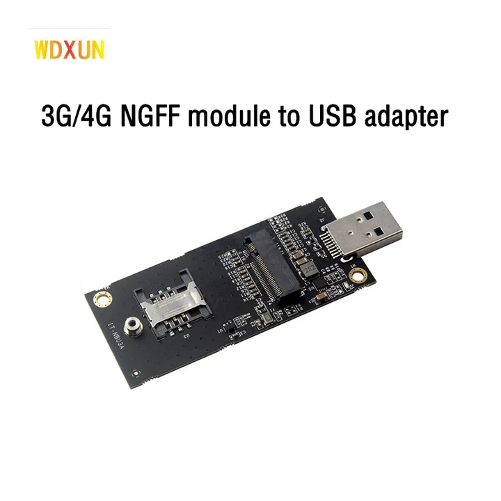 WDXUN USB адаптер NGFF на USB 3.0 со слотом для SIM-карты