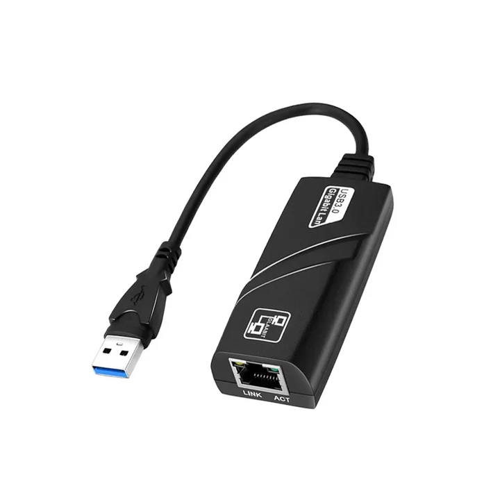 ICANING USB 3.0 проводная сетевая карта черная