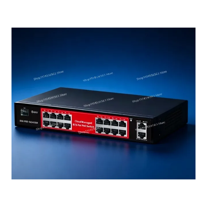 Облачный PoE-коммутатор Hikvision 16 портов