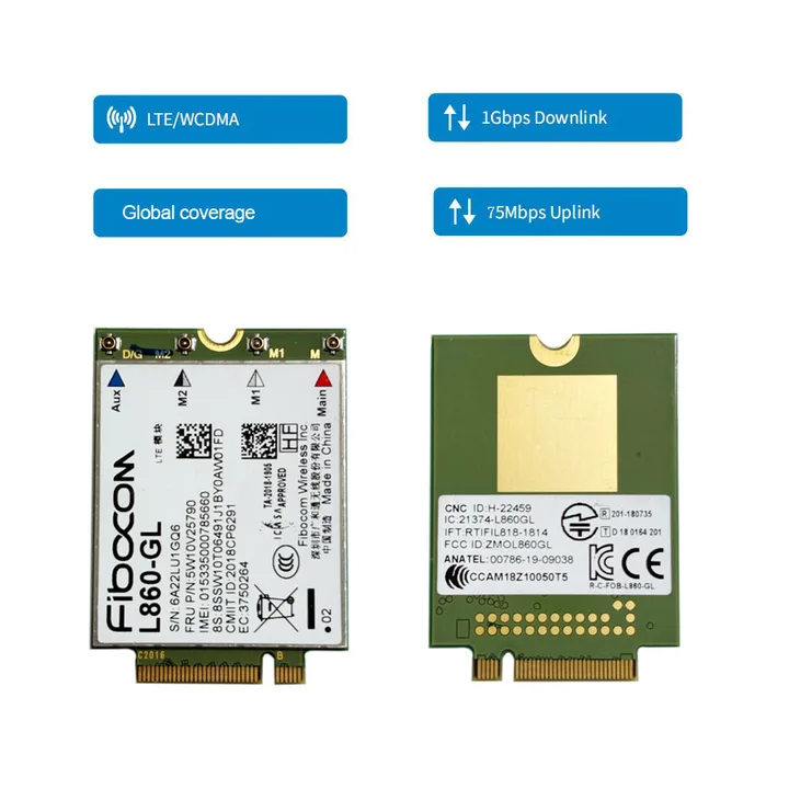 WDXUN Модуль 4G LTE для Lenovo ThinkPad