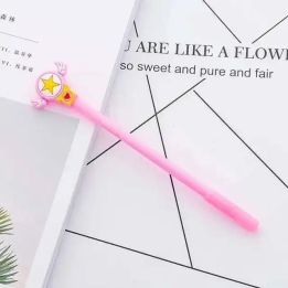 Гелевая ручка Lytwtw's Kawaii звезда розовые крылья