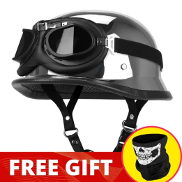 Винтажный мотоциклетный шлем BEON Chopper 3/4 с открытым лицом, мотошлем, мото Casco Capacete, мужской и женский шлем для скуте
