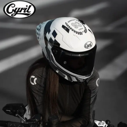 Мотошлем CYRIL R1-PRO с магнитной линзой, одобренный DOT, для взрослых, для мотокросса и езды на мотоцикле (Cascos Para Moto)
