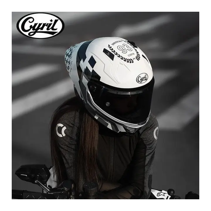 Мотошлем CYRIL R1-PRO с магнитной линзой, одобренный DOT, для взрослых, для мотокросса и езды на мотоцикле (Cascos Para Moto)