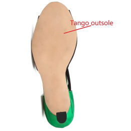 Резиновая подошва для бальных танцев Tango, обувь для латиноамериканских танцев, искусственная внешняя одежда