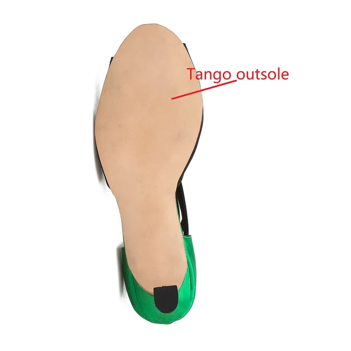 Резиновая подошва для бальных танцев Tango, обувь для латиноамериканских танцев, искусственная внешняя одежда