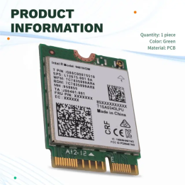 Беспроводной адаптер feelfeel для Intel 9461NGW  зелёный