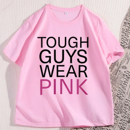 Футболка Tough Guys Wearing Pink Gamers