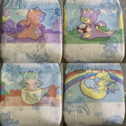 Подгузники-трусы ABDL Kawaii Cartoon для взрослых 5 шт.