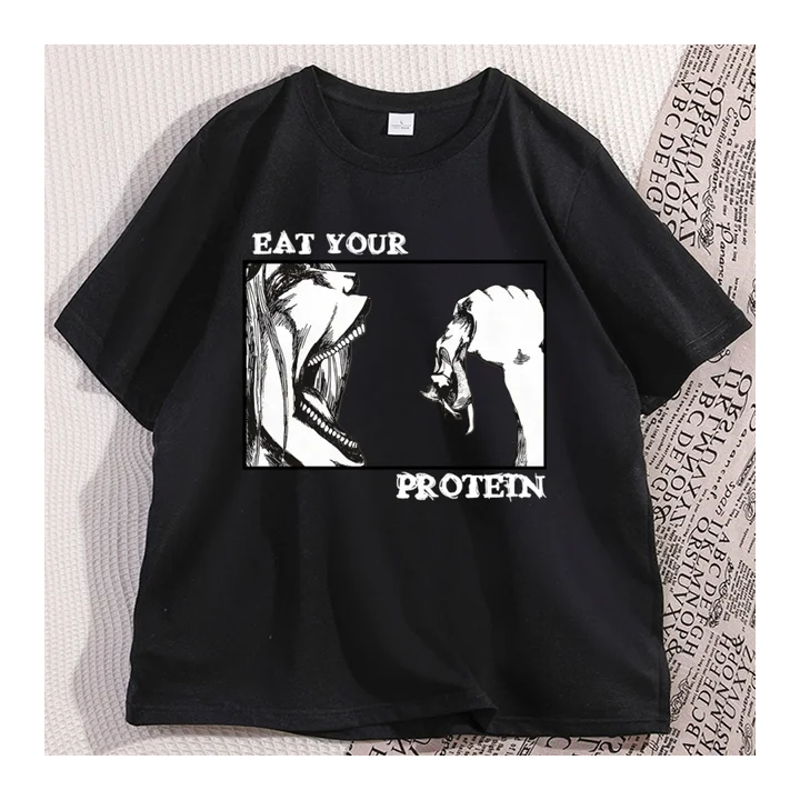 Eat Your Protein Аниме футболка