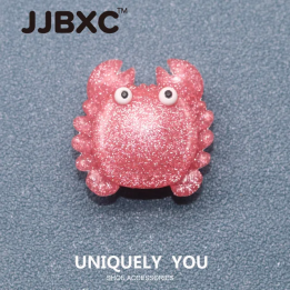 JJBXC CHARM обувь с пряжкой, аксессуары для обуви, модная обувь с рисунком краба «сделай сам», аксессуары, подходящие для обуви