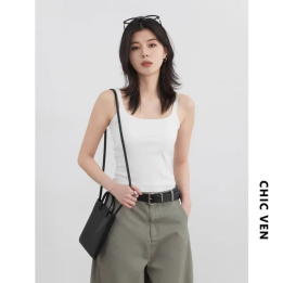 CHIC VEN женские топы из вискозы и хлопка