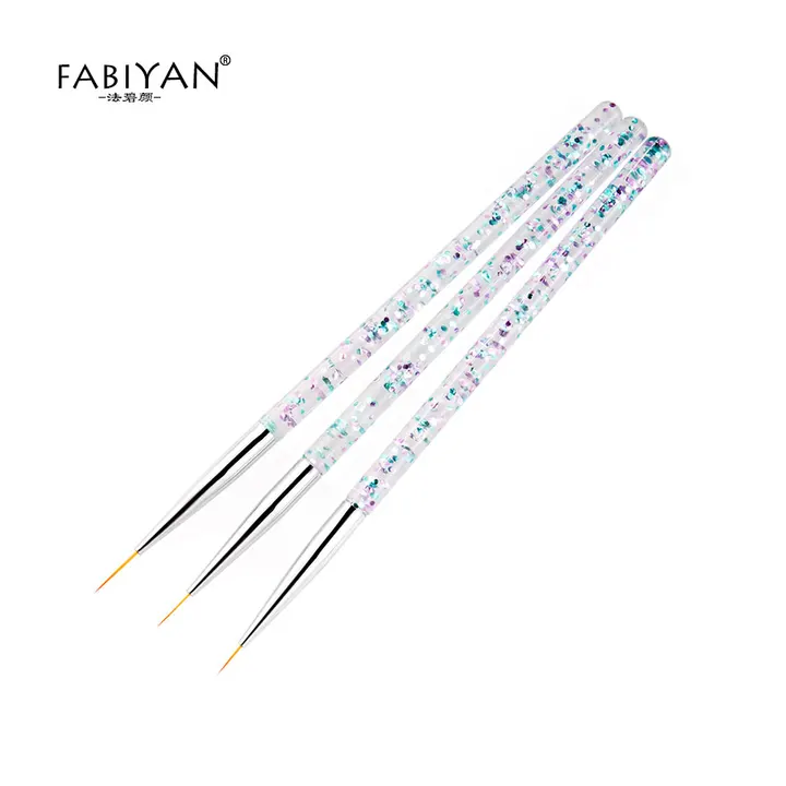 Линейки для нейл-арта FABIYAN, 3 шт.