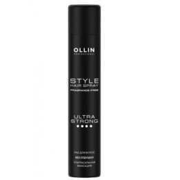 Лак для волос Ollin Professional Style без отдушки 400 мл