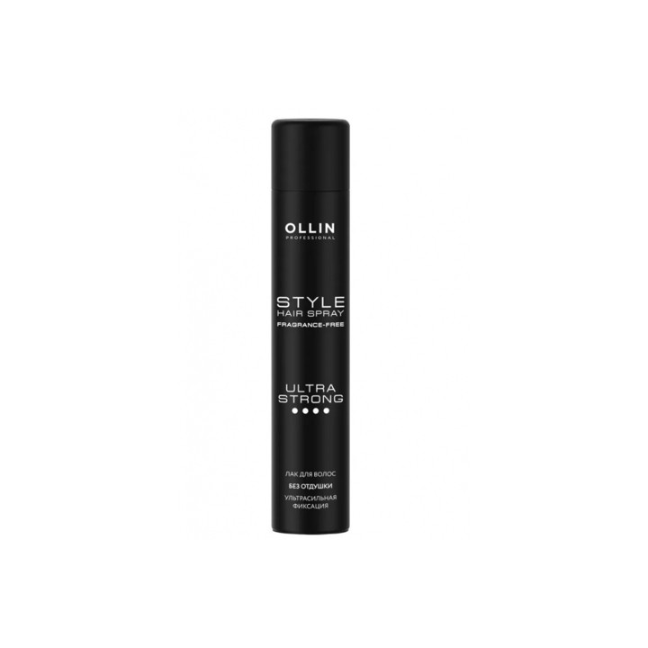 Лак для волос Ollin Professional Style без отдушки 400 мл