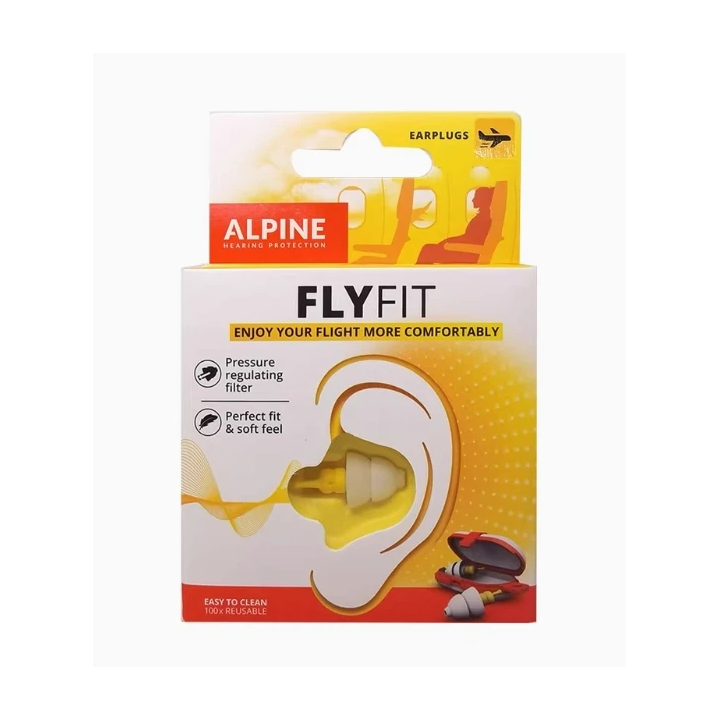 Новые беруши Alpine FlyFit для путешествий и сна, беруши против храпа, противошумные беруши