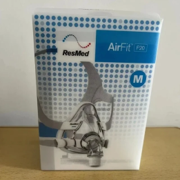 Полнолицевая маска ResMed AirFit F20, легкая и удобная маска с головным убором для домашнего сна, апноэ и храпа