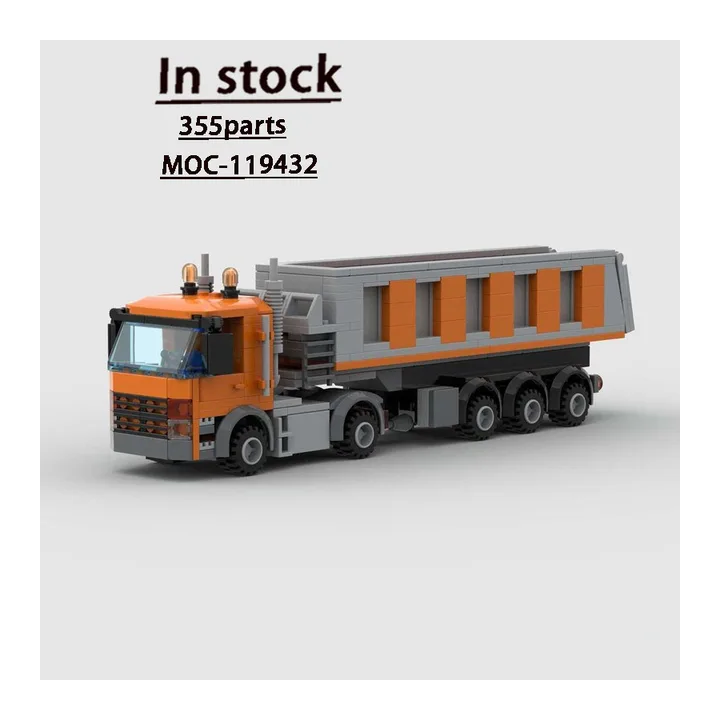 Конструктор грузовой самосвал  MOC-119432 355 деталей