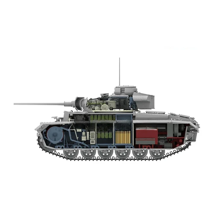 Модель танка Pz.Kpfw.III Ausf. J Rye Field 1/35