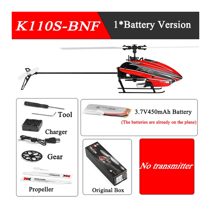 Запчасти для вертолета Wltoys K110S-B BNF