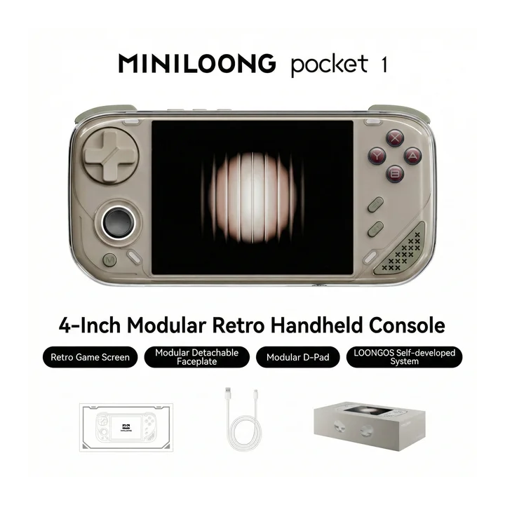 MINILOONG POCKET 1 портативная игровая консоль