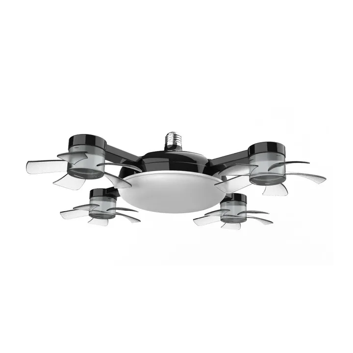 Потолочный вентилятор-светильник E27 2-в-1  Drone Design 60 Вт