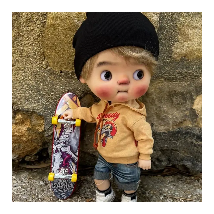 Кукла BJD dollhua 1/12 12 см мальчик резиновая
