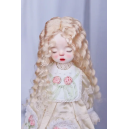 Парик из мохера для куклы 1/6 BJD, блондинка