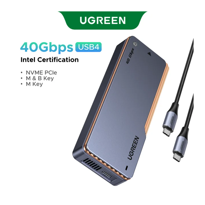 UGREEN  D703--65727  Корпус SSD для M.2 NVMe 8 ТБ