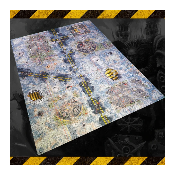 Боевой коврик, игровой коврик, зона развертывания, НОВОЕ 11-е издание, 66"x44", аксессуары для военных игр, игровые коврики
