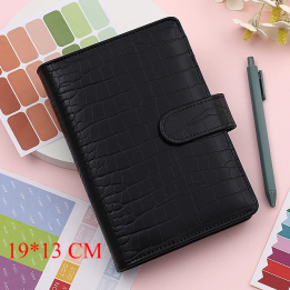 Блокнот 436  Crocodile Leather Pattern с именем