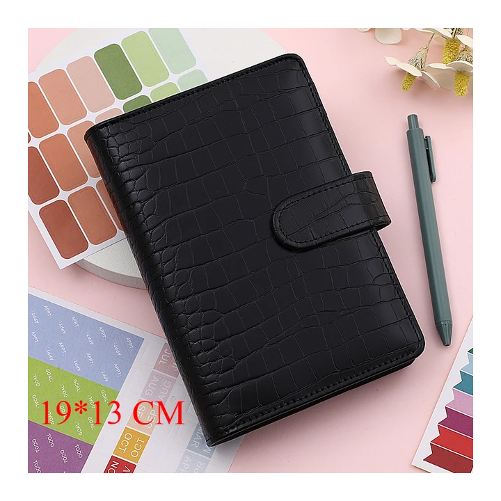 Блокнот 436  Crocodile Leather Pattern с именем