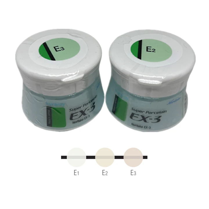 Noritake EX-3 Эмалевый фарфоровый порошок для отбеливания зубов