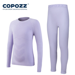 COPOZZ бесшовный лыжный комплект термобелья для детей
