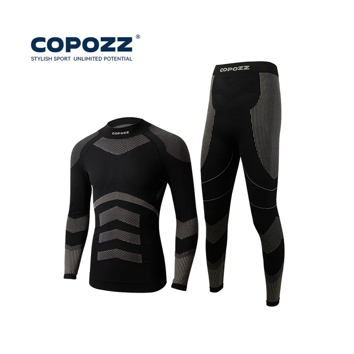 COPOZZ Термобелье для лыж из спандекса