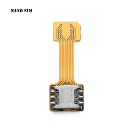 Адаптер для двух SIM-карт Geek DIY TF Nano Cato, удлинитель Micro SD, гибридный слот для SIM-карт