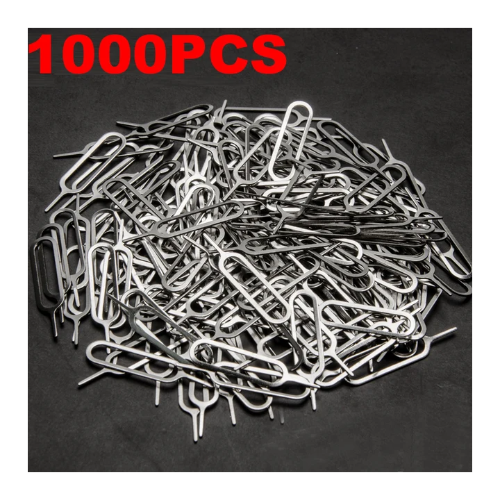 1000 шт. интересный анти-потерянный лоток для SIM-карты открытый штифт игольчатый ключ инструмент для универсального мобильного