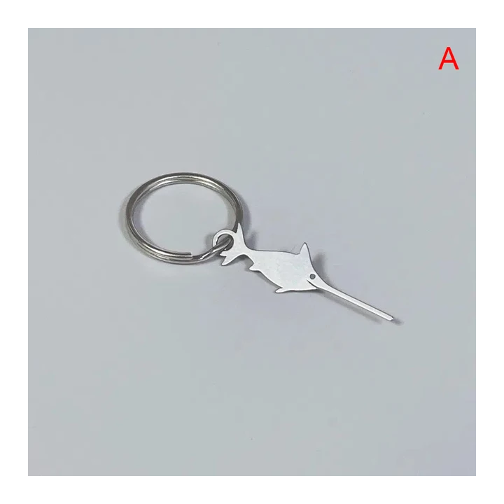 Игла из нержавеющей стали в форме рыбки-меча для смартфона, лоток для Sim-карты, Инструмент для извлечения ключа, универсальный